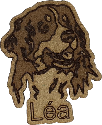 Magnet - Bouvier bernois personnalisable
